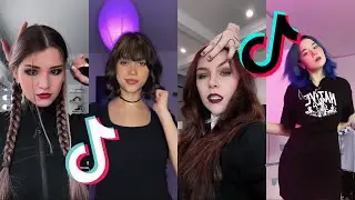 Wednesday Addams Dance - i'll dance dance dance with my hands hands hands || TikTok Compilation