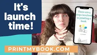 WE HAVE LIFT OFF! 🚀 printmybook.com is now live!