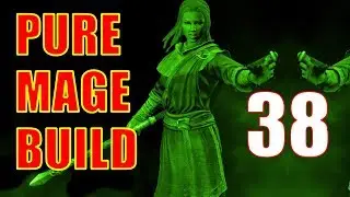 Skyrim Pure Mage Walkthrough NO WEAPONS NO ARMOR #38 - Bleak Falls Barrow