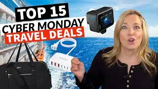Top 15 Amazon CYBER MONDAY Deals (FOR TRAVEL!) in 8 minutes!