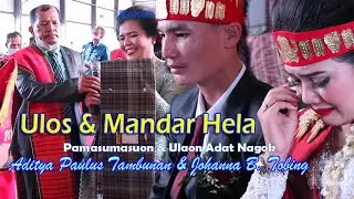 Aditya Paulus Tambunan & Johanna B. Tobing ---  Ulos & Mandar Hela