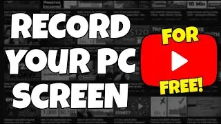 How To Record Your Computer Screen FREE! (2020 BEST Settings)