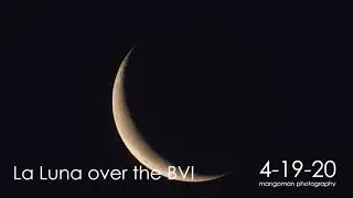 Planets and Moon over SKY BVI