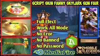 Script Skin Fanny Epic Skylark Sun Fair Full efect