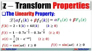 z − Transform Properties: The Linearity Property with Examples