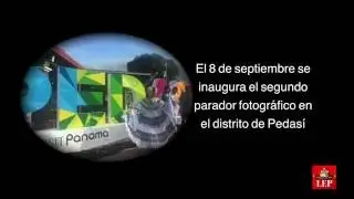 Inauguran parador fotográfico en la Calzada de Amador