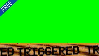 TRIGGERED Green Screen Glitch Effect with Sound (No Copyright/Free)