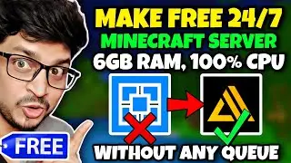 How To Make Free 24/7 Minecraft Server like ATERNOS | Best Free 24/7 Minecraft Server Hosting❤️