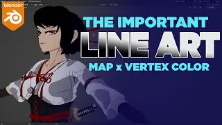 Stylized textures (Lineart and Vertex color) - like Guilty Gear shading.