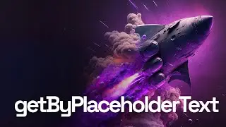 #15 - Queries - getByPlaceholderText - Modern Frontend Testing
