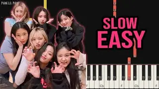 BABYMONSTER - MONSTERS | SLOW EASY Piano Tutorial by Pianella Piano