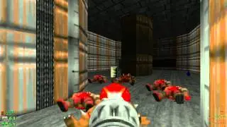 The Ultimate Doom - E1M7 Computer Station - UVMAX 100% Secrets 60fps Uncommented