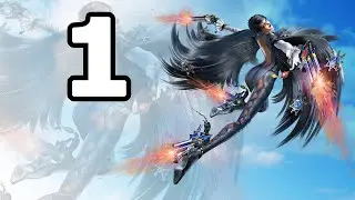 Bayonetta 2 Walkthrough Part 1 - No Commentary Playthrough (Wii U)