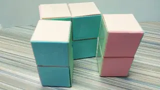 DIY:  Куб бесконечности из бумаги | How To Make An INFINITY CUBE Out Of Paper | Relax cube