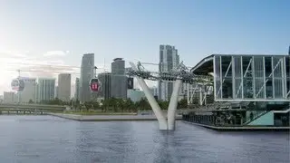 A Ride on the SkyLink from Downtown Miami to South Beach