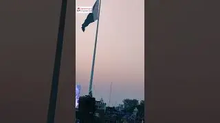 Pakistan–India international border near Wagah, Punjab Amritsar, Indian & Pakistan Army Ceremony