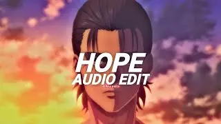 Hope - XXXTENTACION 『edit audio』