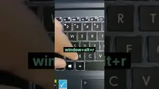 screen recording shortcut key 
