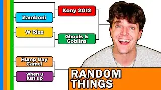 Random Things Bracket 2