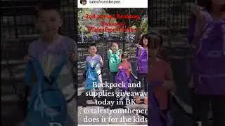 Tales From The Pen Presents:2nd annual bookbag and school supply giveaway #reels #Bookbags #School