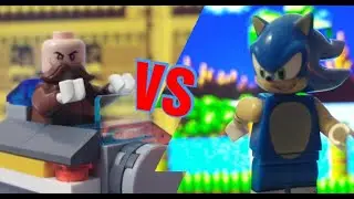 Sonic vs Eggmobile