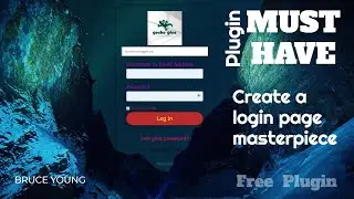 Turn your login page & forgot password form into a work of art with this FREE Must Have plugin