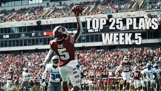 Top 25 Plays From Week 5 Of The 2021 College Football Season