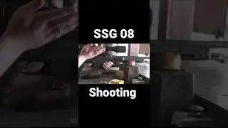 SSG 08 shooting #shorts #weapons #sniperrifles #ssg08 #gun #rifle