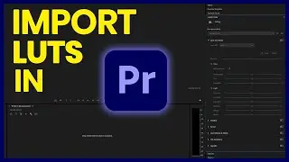 How to Import LUTs in Premiere Pro (Easy & Fast!)