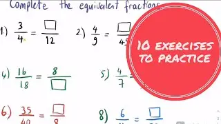 Equivalent fractions