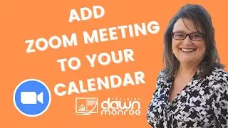 Add Zoom Meeting to Your Calendar for Easy Invites with Link Embedded