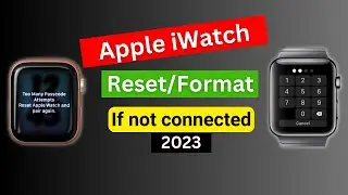 How to Format your Apple Watch | Remove passcode from Apple Watch.