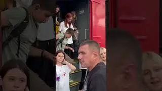 Возвращение из лагеря. Детский оздоровительный лагерь «Изумрудный»