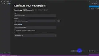 2- C# Program Structure Console Application  | Hello World Application Code
