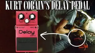 Kurt Cobain's Delay Pedal | Boss DM-2 | Nirvana Pedal History Episode 2