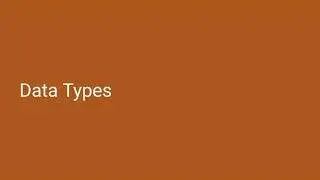 Python DataTypes: Integer, String & Boolean