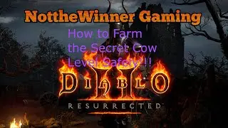 Diablo 2 Resurrected How to Farm the Secret Cow Level!!