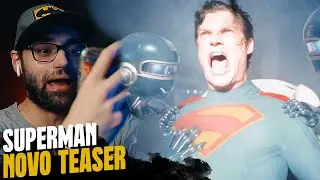 ISSO ESTÁ FANTÁSTICO! SUPERMAN NOVO TRAILER - REAÇÃO e ANÁLISE COMPLETA