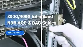 800G/400G InfiniBand NDR AOC&DAC Cables