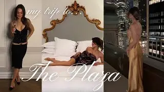 STAYCATION AT THE PLAZA HOTEL | NYC VLOG: shopping at Dior, unboxing, high tea at The Plaza Hotel