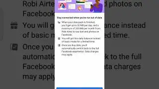 Stay connected when you've run out of data from Facebook 2024