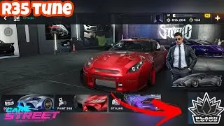 CarX street | Super budget Nissan GTR R35 tune for black Lotus club