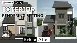 Sketchup Vray Next Eksterior