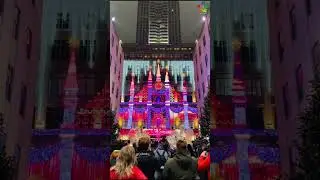 New year celebration - New year eve - light and music - Church decoration #shorts