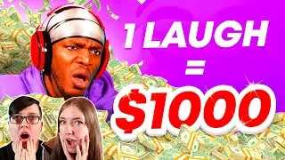 REACTING TO KSI | $1000 EVERY TIME I LAUGH