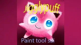 Speed painting Jigglypuff/POKÉMON/HUION