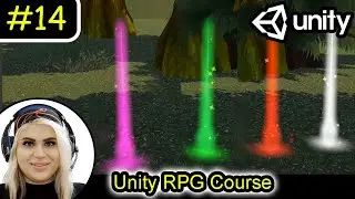 14 - Diablo-Style Loot Drop VFX (Particle system) | Unity RPG Tutorial