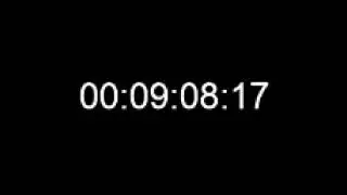 24 fps Time Counter | Timer | Timestamp | Timecode (3 hours)