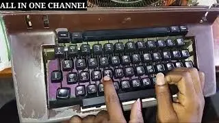 Typewriting Class In Tamil | தமிழ் தட்டச்சு செய்வது எப்படி |  How to type in Tamil | Part 2