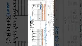 How to Sort Data by Click Short